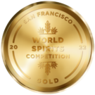 San Francisco World Spirits Competition 2022 Gold Award